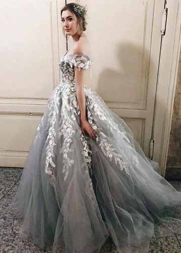 Beautiful Princess Lace up Wedding Dresses
