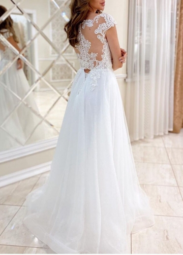 Gorgeous Tulle Wedding Dresses A Line