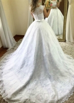 Lace Classic Wedding Gown Dress
