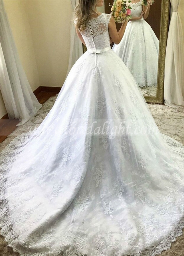Lace Classic Wedding Gown Dress