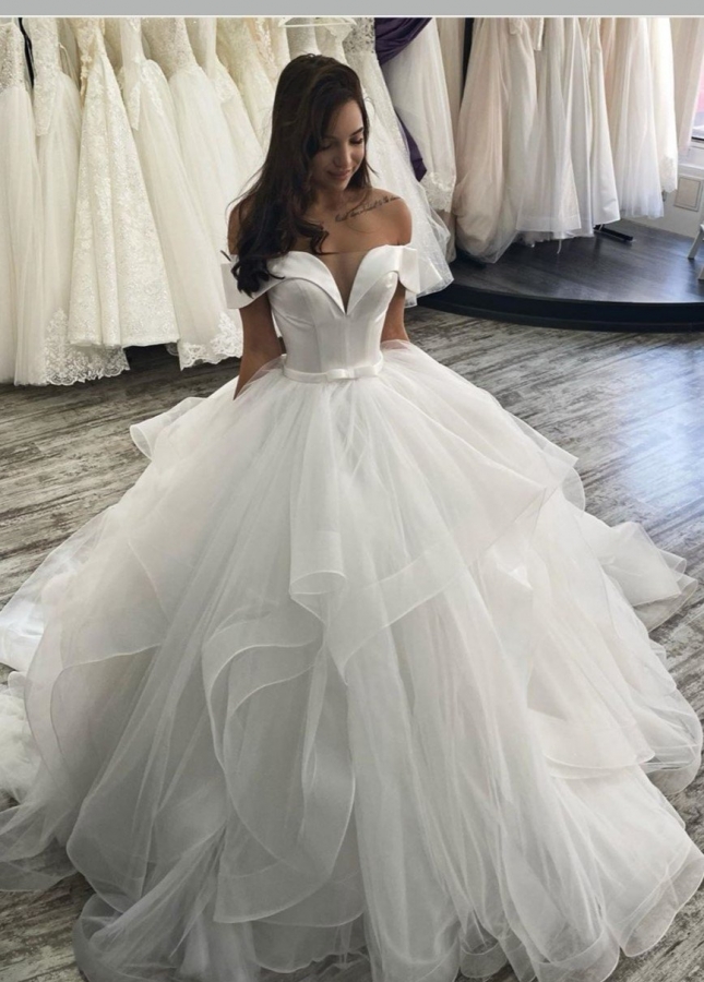 Cheap Off-the-shoulder Princess Bride Dresses in Dubai Online ...
