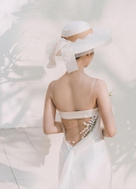 Simple Spaghetti Straps Wedding Dresses Beach Long Bridal Gowns Summer Spring Noivas