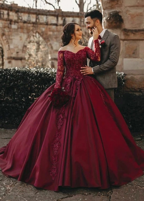 120 Best Red Wedding Gowns ideas | gowns, red wedding gowns, red wedding-cheohanoi.vn