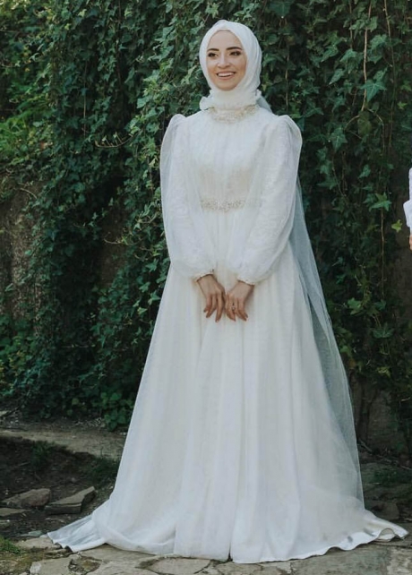 Muslimah wedding dress 115+ Muslim